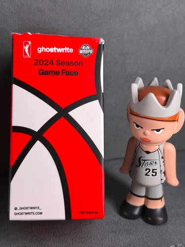 2024 Ghostwrite WNBA Becky Hammon Game Face Collectible -#/800 Stars