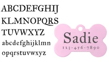 Custom Engraved Pet Tag Personalised ID Dog Cat Tags,Aluminium Tags