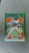 2021 Panini Mosaic Producers Green Prizm #3 Rafael Devers Red Sox