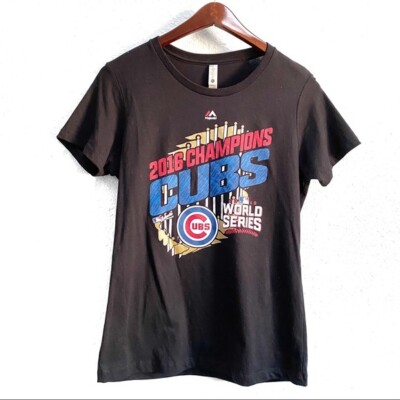 Chicago Cubs 2016 World Series Graphic T-Shirt Youth Size Large
