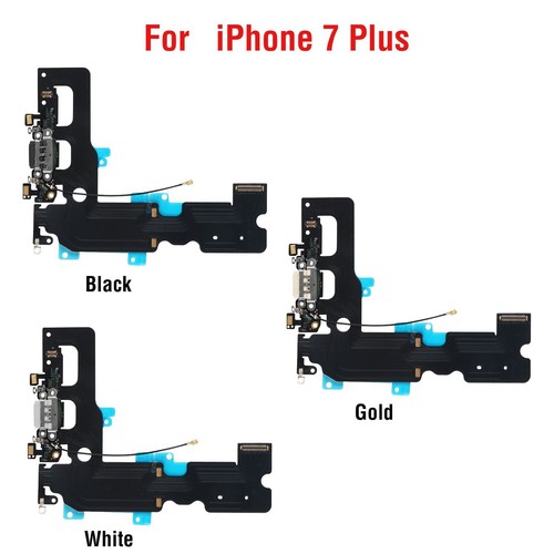 Charger Dock Charging Port Mic Flex Cable For iPhone X XS Max XR 8 7 6s 6 Plus - Photo 23 sur 44