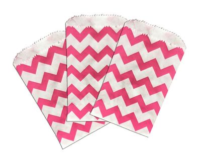 200 Pink Kraft Mini 3x5 Inch Bags, Itty bitty Goody Paper Bags,Party Favor Bags