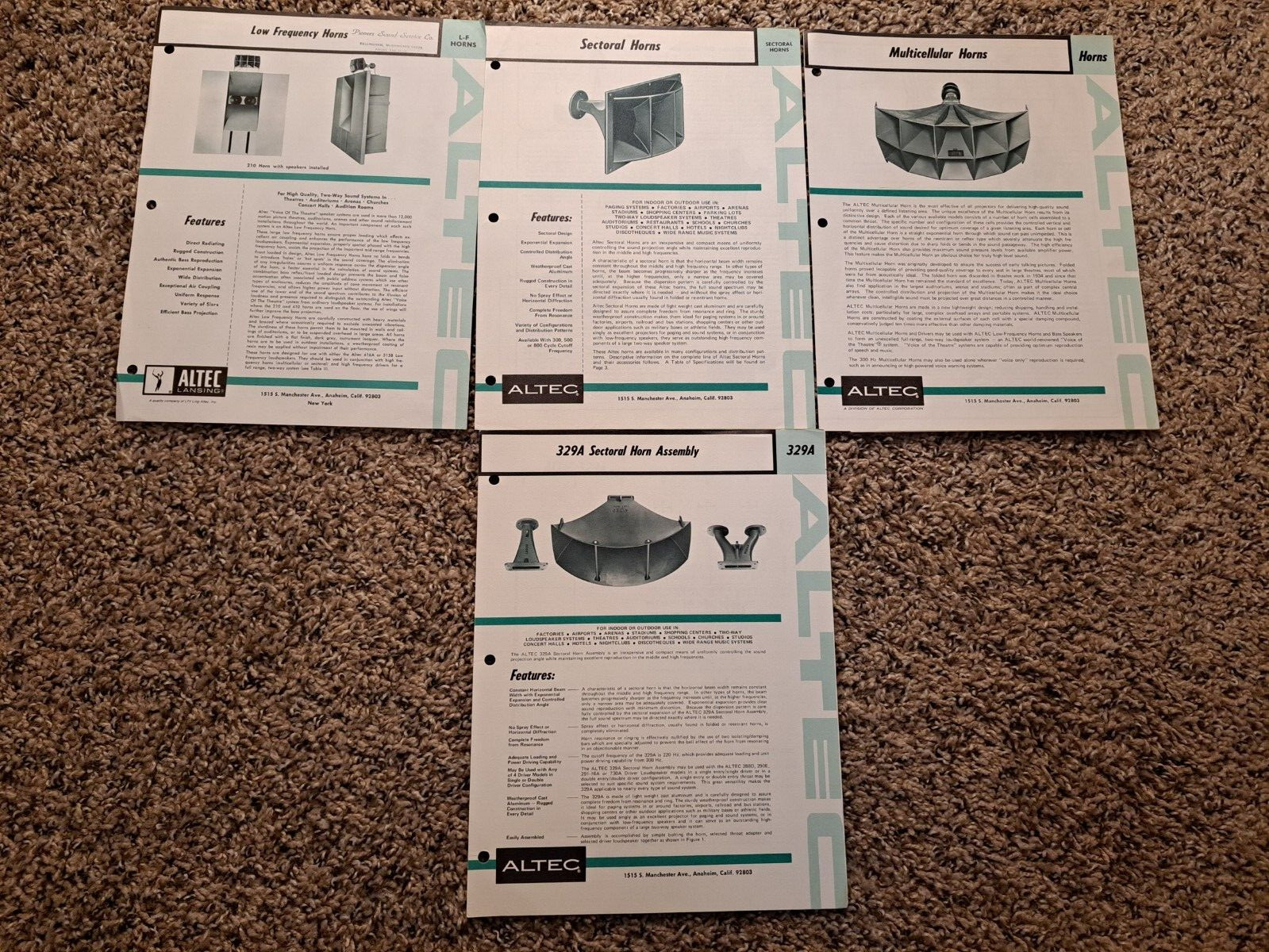 Altec 311-60 vintage audio equipment - eBay listing photo 4