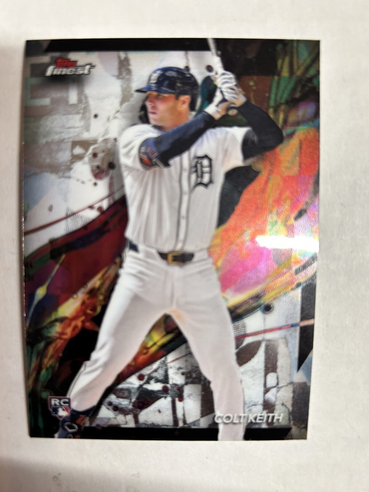 2024 TOPPS FINEST- COLT KEITH ROOKIE CARD + 1 BONUS RC