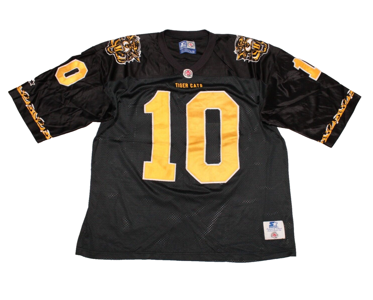 WORKERS & TCB/ Football T 色Cat Graas Vintage Hamilton Tiger Cats Football Jersey size XL STARTER Sexton