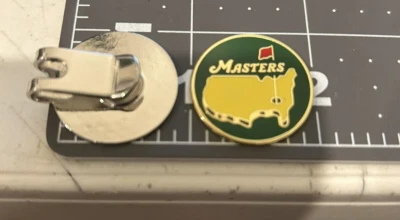 ANGC Masters Magnetic Golf Ball Marker w/ Hat Clip