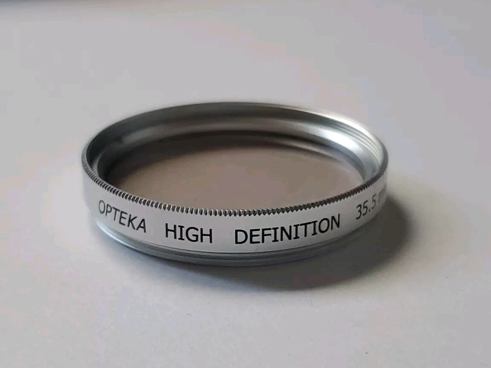 OPTEKA 35.5 mm, 3 Filters: UV, Polarizer, FD + Bonus 35.5-37 Adapter, Japan - Image 2 of 4