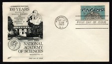 USA, SCOTT # 1237, FLEETWOOD FDC COVER - NATIONAL ACADEMY OF SCIENCES, YEAR 1963