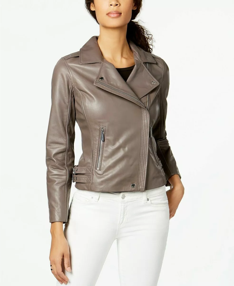 Michael kors on sale vintage leather jacket