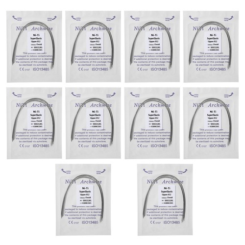Dental Ortho Supper Elastic Niti Round Arch Wire 012/0.14/0.16/ 0.18/0.20 po - Afbeelding 6 van 82