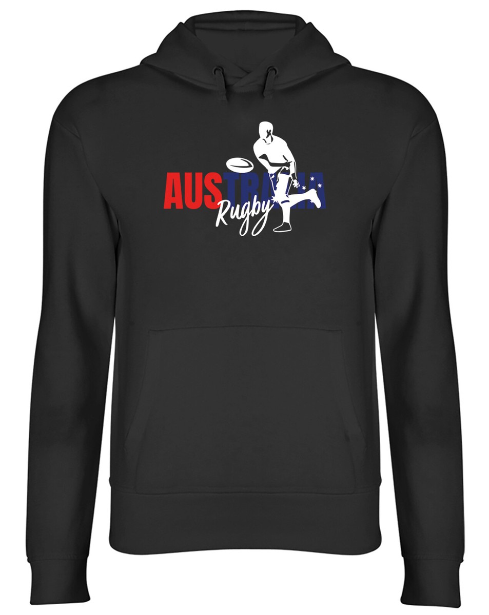 Australia Rugby Hoodie Mens Womens Supporters Fans World Cup Top