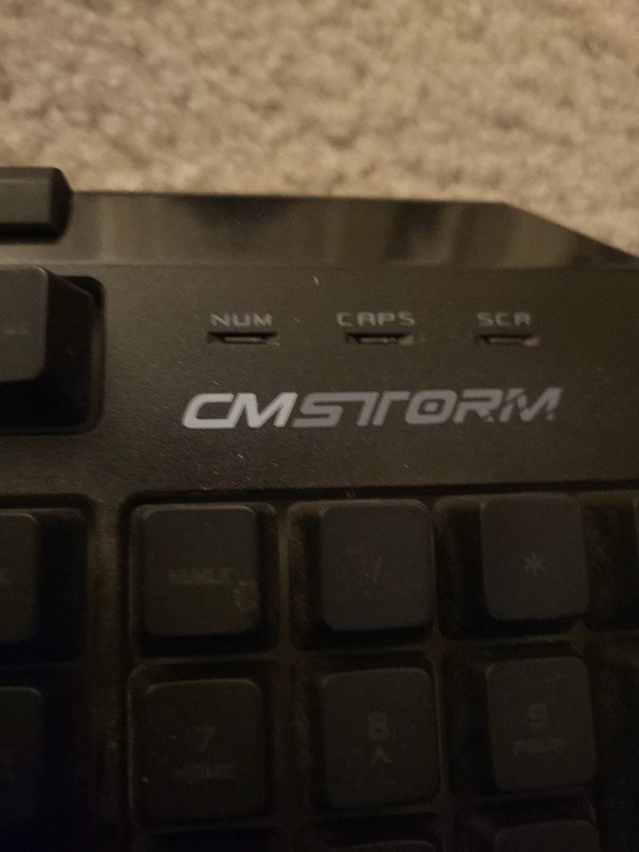 Cooler Master CMSTORM DEVASTATOR Blue LED Gaming Keyboard - Image 2 of 4