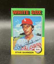 1975 Topps Mini Baseball Card #161 Stan Bahnsen