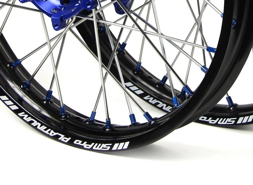 Juego de llantas Tallon para Yamaha YZ125 2001 azul negro llantas 21" 19*2,15 Foto 3 de 4