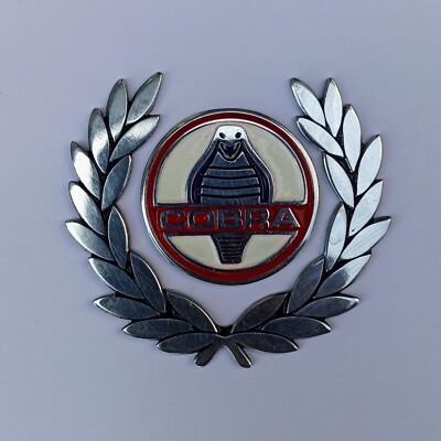 SHELBY COBRA logo AC 289 427 CAR BADGE EMBLEM dash plaque mustang