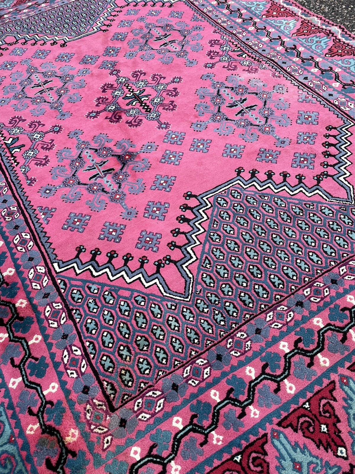 Beautiful Large Rug From Tunisia eBay