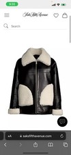 Apparis Catalina Faux Leather & Shearling Jacket Large