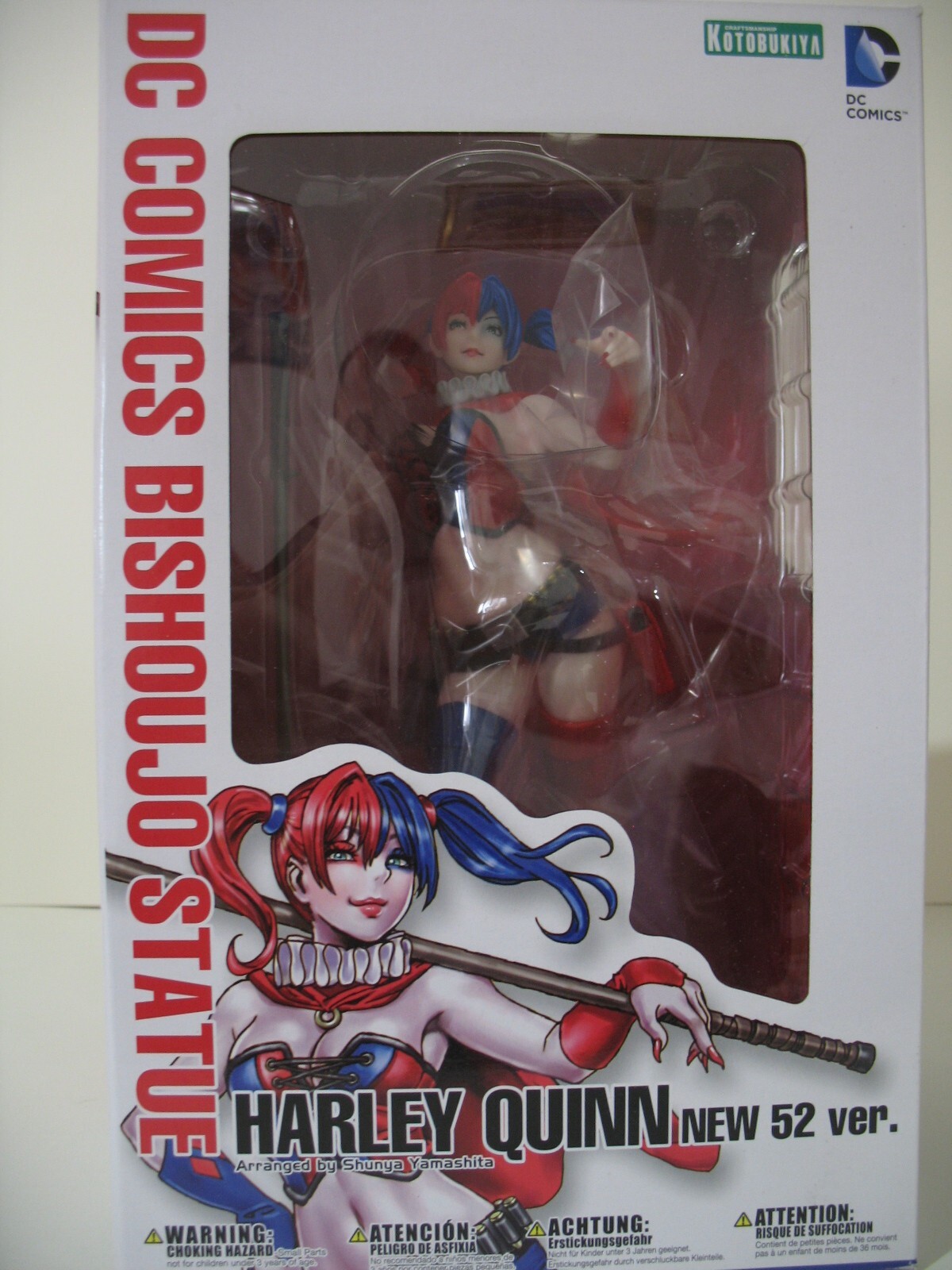 DC COMICS - Harley Quinn NEW 52 Ver. DC Bishoujo 1/7 Pvc Figure Kotobukiya