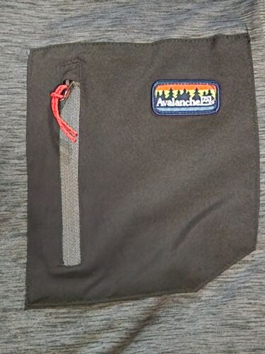 NWT Avalanche Jacket Mens XL 1/4 Zip Outdoors Gray/Black Front Pocket - Picture 2 of 10