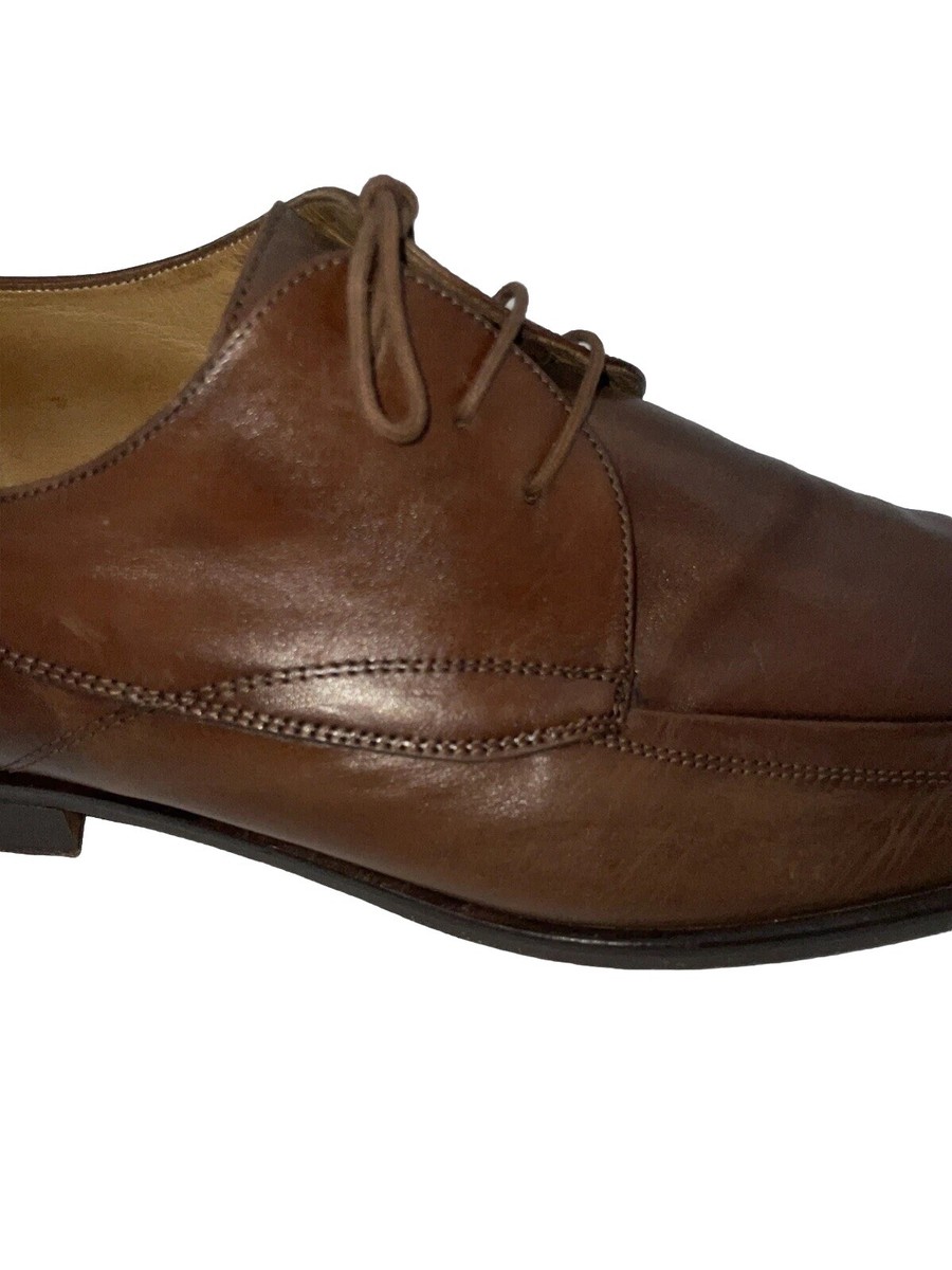 Mercanti Fiorentini Oxfords Apron Toe Shoes US 13 Brown  display picture 1