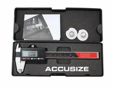 0-4"x0.0005" 3 Key Electronic Digital Caliper with Extra Large LCD, #AB11-1104