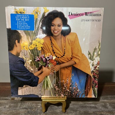 Deniece Williams Let's Hear It For The Boy Vinyl LP First Press Shrink/Hype EX 