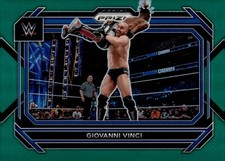 2023 Panini Prizm WWE Green Prizm Giovanni Vinci #42