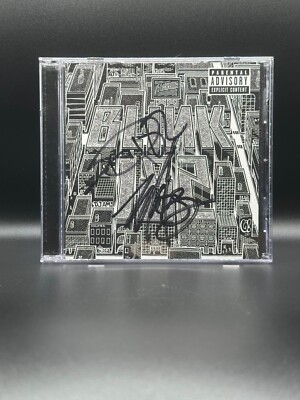 TOM DELONGE & MARK HOPPUS Autographed BLINK 182 Neighborhoods CD
