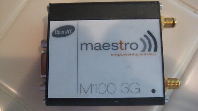 Maestro Wireless 3g Modem Model M1003GXT00 With USB, GPS, & Cellular