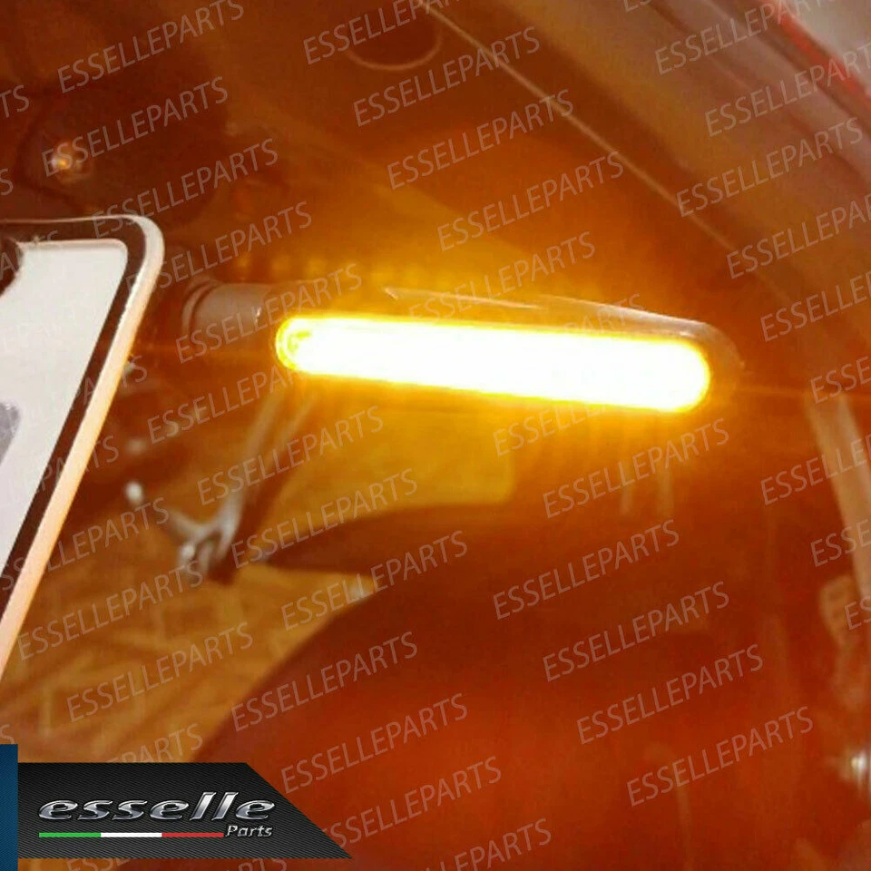 COPPIA FRECCE LED MOTO 12 LED SUZUKI INDICATORE DIREZIONE PROGRESSIVE - Immagine 4 di 4