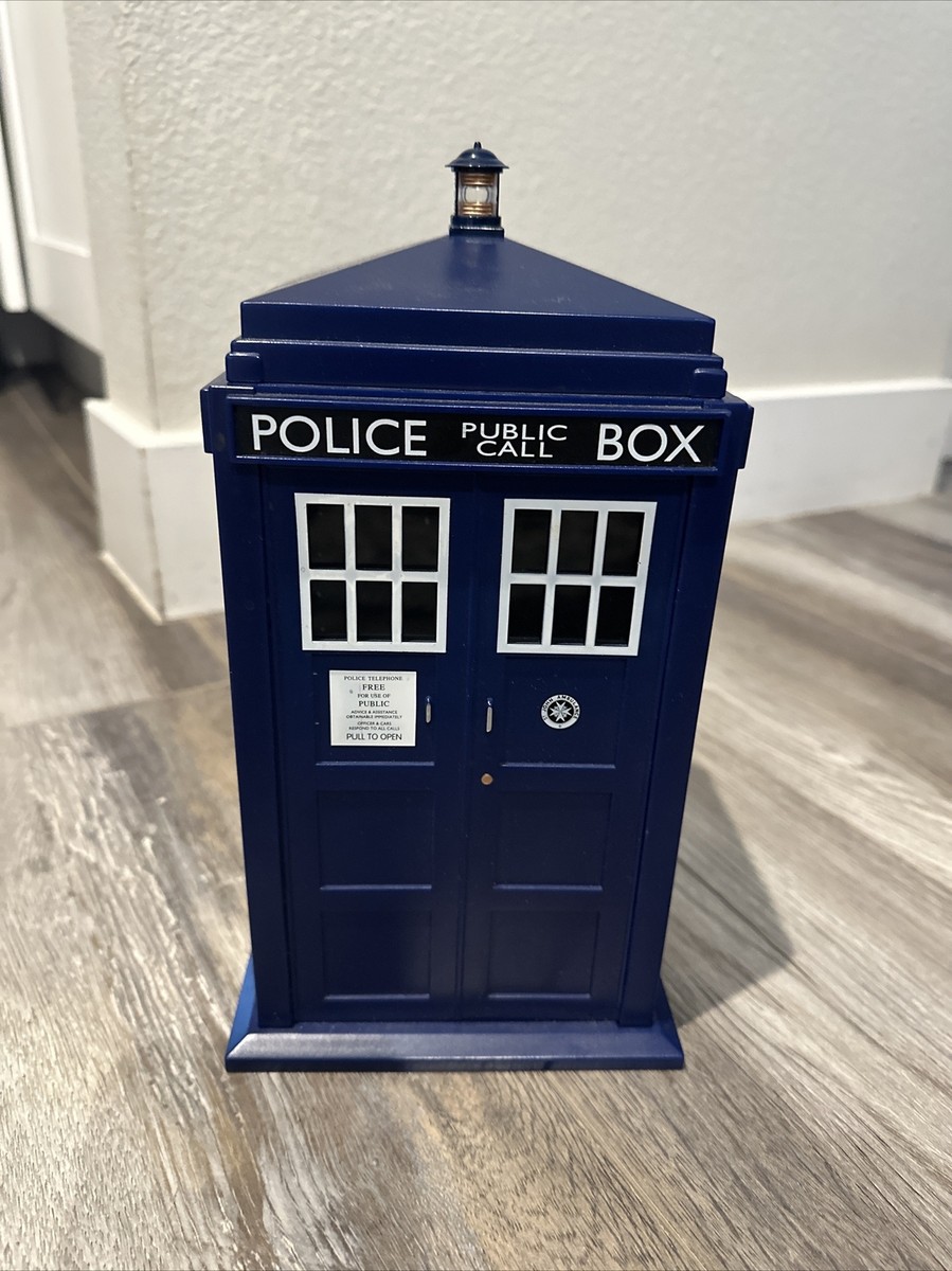 Police Public Call Box Doctor Who Logo BBC 2004 Tardis Blue | eBay