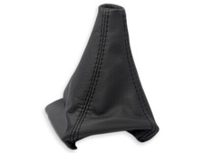 SCHALTMANSCHETTE FUR HYUNDAI GETZ FL 2006-2011 SCHALTSACK NATURLEDER SCHWARZ