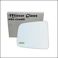 Biba-Ricambi Spiegelglas Nackt Adesivo FüR Mazda B2500 Pick-Up 00-07 Links Chrom