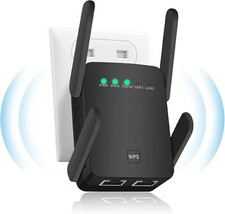 WiFi Range Extender Long Range WiFi Signal Booster For Home 9200sq Ft 2.4ghz