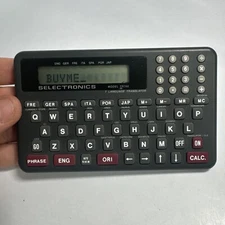 Selectronics 7 Language Translator Pocket Size Works Great TR700