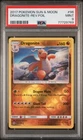 PSA 9 Mint Pokemon Sun & Moon Base Set  #96 Dragonite Reverse Holo Rev Foil