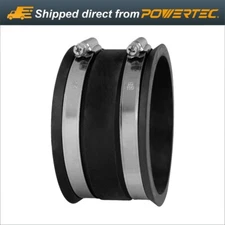 POWERTEC Dust Control Flex Cuff with Hose Clamps 4 inch (70149)