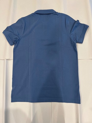 Polo de rendimiento Brooks Brothers 1818 (talla: grande) ajuste original azul/gris nuevo con etiquetas - Imagen 3 de 4