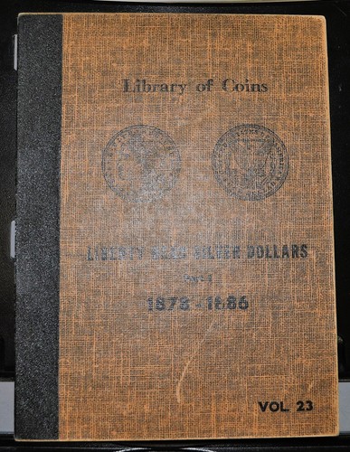 Library of Coins Albums - Liberty Head Silver Dollars, Part 1, 2 & 3 (All 3)