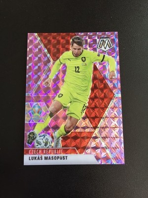 2021 Panini Mosaic Euro Lukas Masopust Pink 13/49 Czech SK Slavia Praha