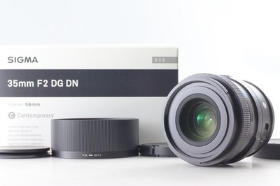 [MINT in Box] SIGMA 35mm f2 DG DN Contemporary Black for L Mount From JAPAN
