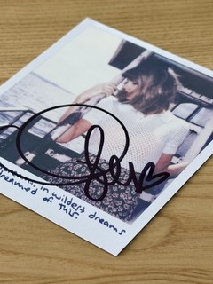 Taylor Swift 1989 Hand Signed Polaroid Picture #32