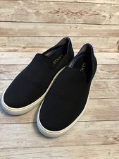 Rothy s Original Slip On Washable Knit Sneaker In Black Women s Size 8