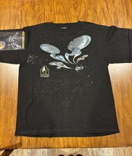 Vintage 1996 STAR TREK 30 YEARS ANNIVERSARY T SHIRT Sz XL w/ original program