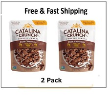 Catalina Crunch Protein Cereal, Dark Chocolate 9 Oz Pack 2