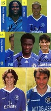 Legendary Chelsea F.C. autographs, signed photo cards