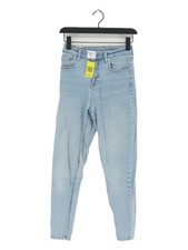 Ragged Jeans Women's Jeans W 28 in Blue Cotton with Other, Polyester Jegging