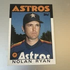 Topps 1986 Nolan Ryan #100 Houston Astros MLB Baseball Trading Card