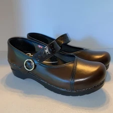 Sanita Alyssa Mary Jane Clog Comfort Shoe Women’s Size 39 EU