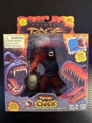 Vintage Primal Rage Chaos Action Figure Atari Playmates 1996 A6